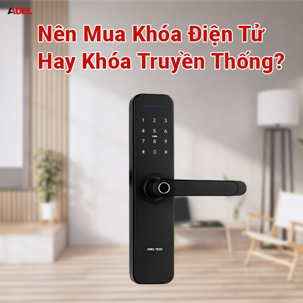 Tư vấn nên mua khóa điện tử hay khóa truyền thống?