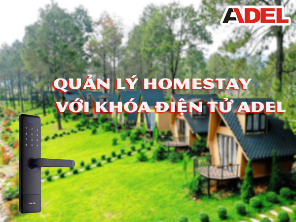 Quản lý homestay từ xa bằng khóa thẻ từ thông minh